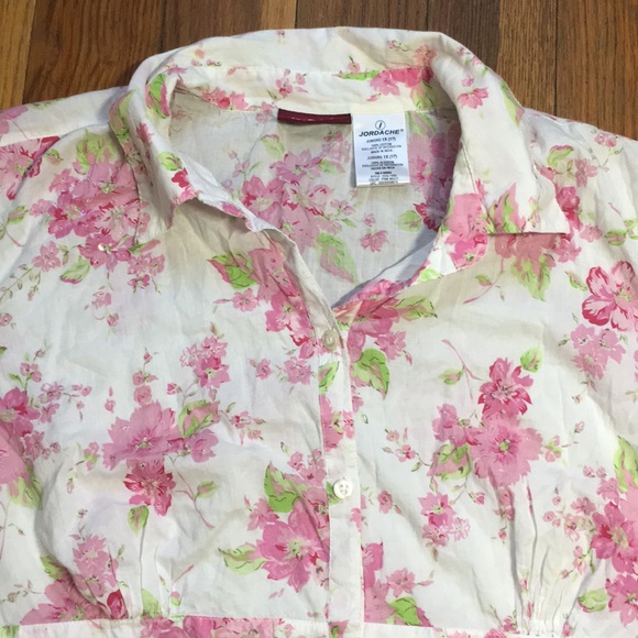 Jordache dewy flower button down - Picture 10 of 11